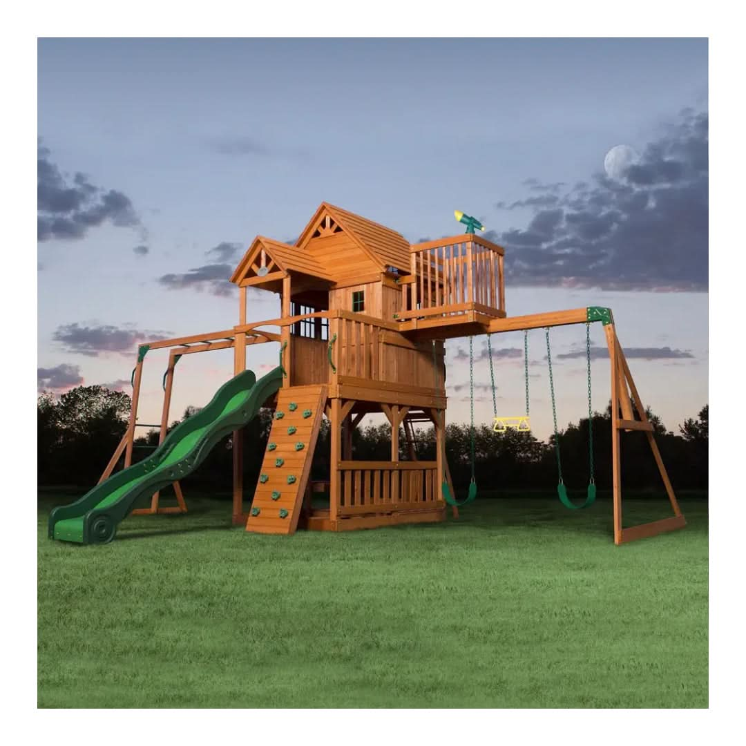 Skyfort II Swing Set - Superpanda