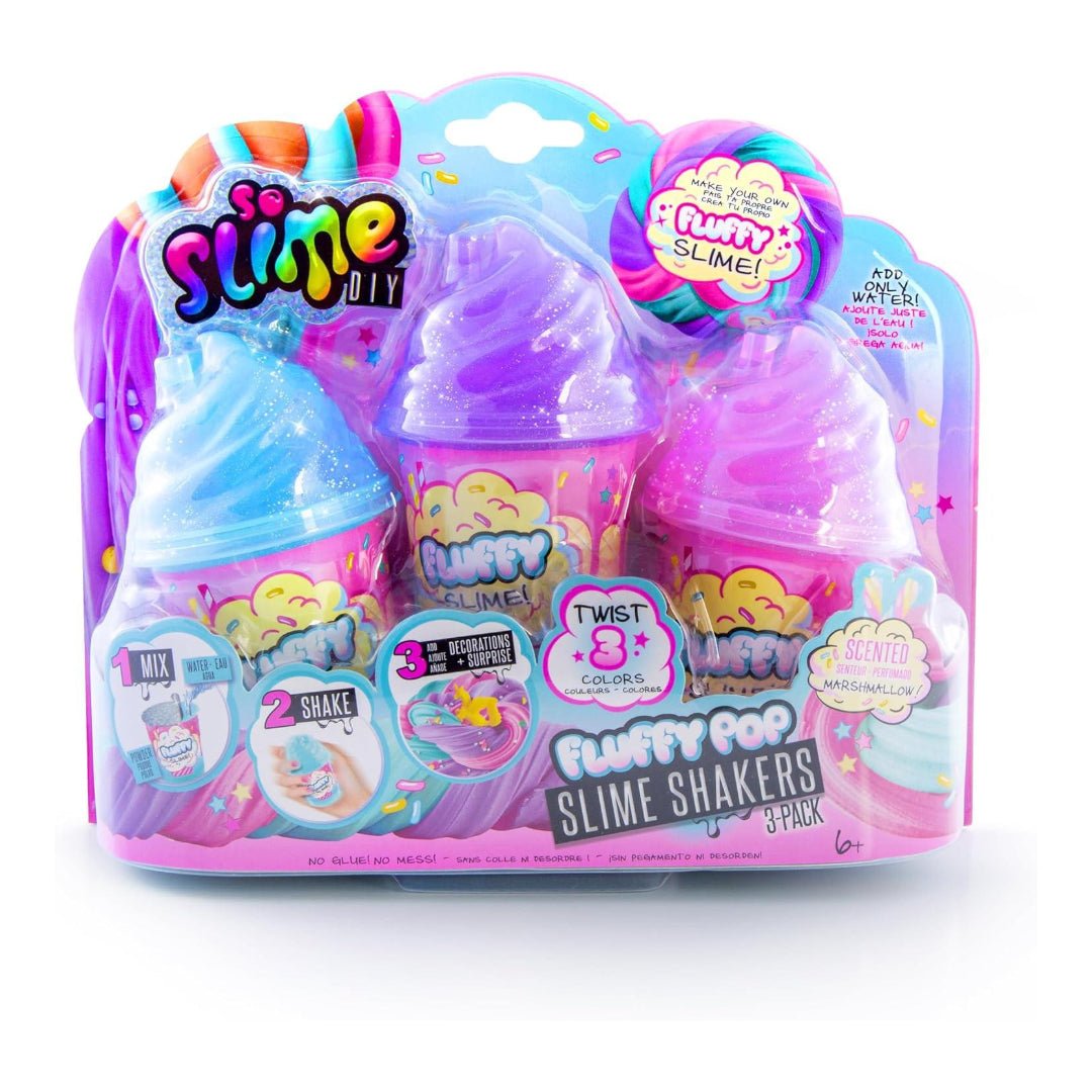 Slime Shaker Fluffy 3 Pack - Superpanda