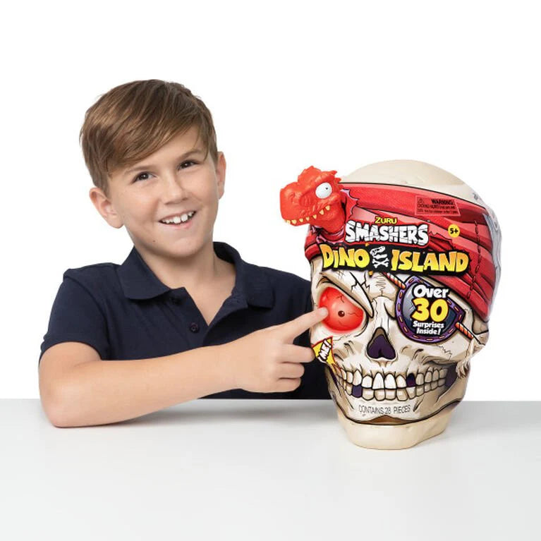Smashers Giant Skull Dino Island