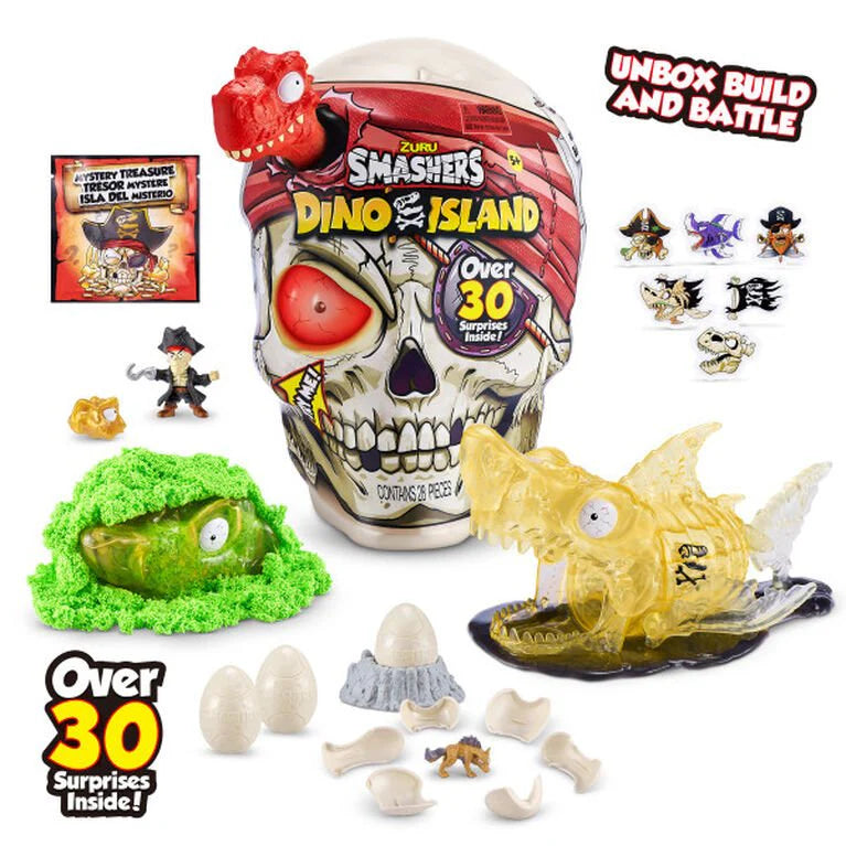 Smashers Giant Skull Dino Island