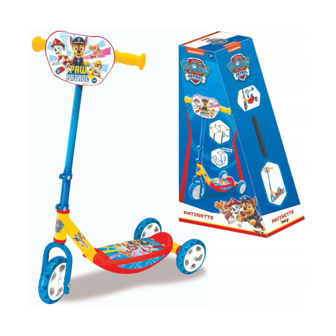 Smoby Paw - Patrol 3 Wheel Scooter - Superpanda