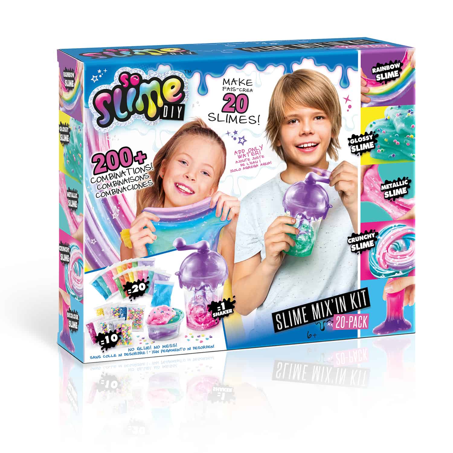 So Slime DIY Mix’In Kit 20 Pack - Superpanda