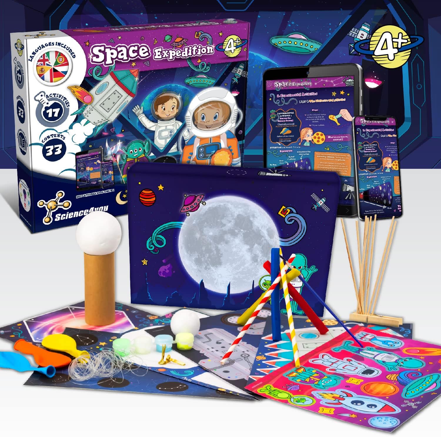 Space Expedition Experiment Kit - Superpanda