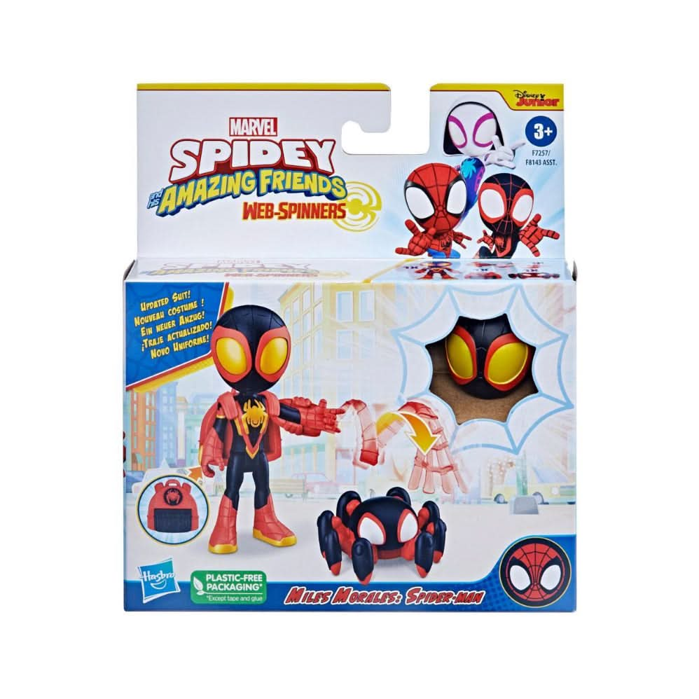 Spidey and His Amazing Friends Web - Spinners, Miles Morales - Superpanda