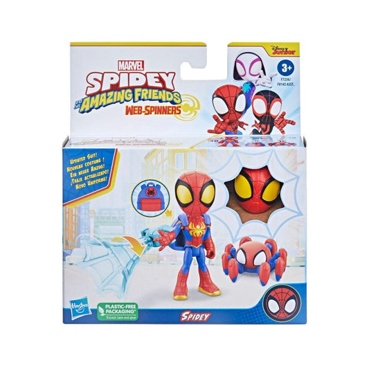 Spidey and His Amazing Friends Web - Spinners Spidey Figure - Superpanda