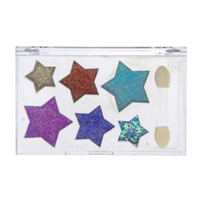 Lukky Eyeshadow Cream w/ Glitter Palette 6 Colors Star