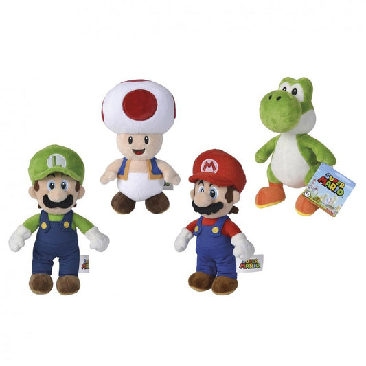 Simba Supermario 4 Assorted Plush Toys