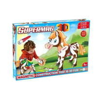 Supermag 31 pcs Magnetic 3D Pony - Superpanda