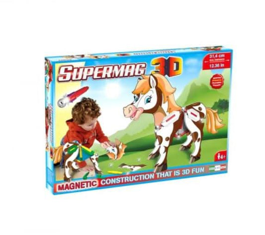 Supermag 31 pcs Magnetic 3D Pony - Superpanda