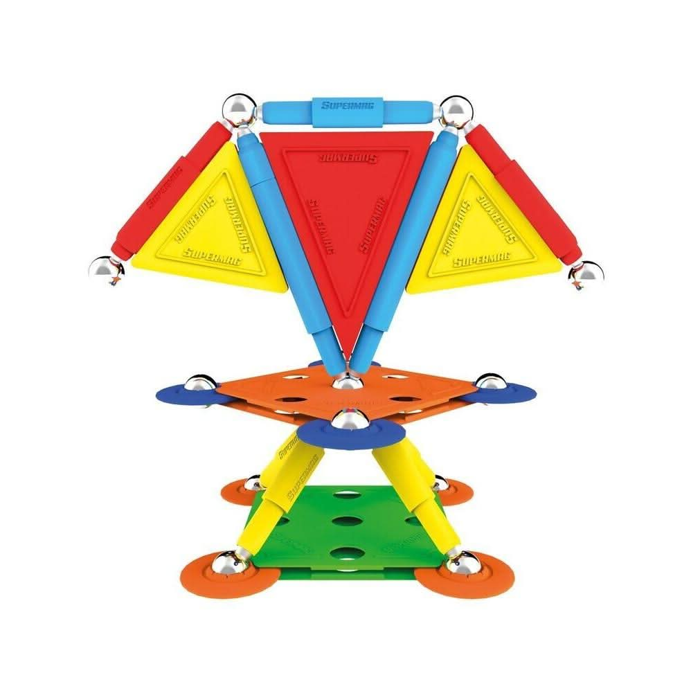 Supermag Projects Technocolor Magnetic Constructions Set - Superpanda