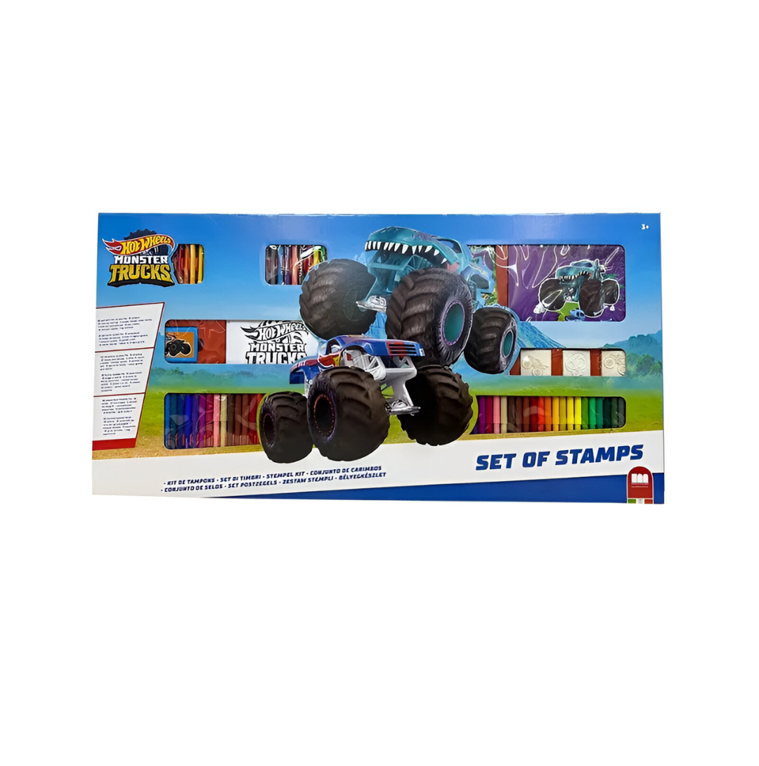 Multiprint - مجموعة أقلام Hotwheels Mega Maxi