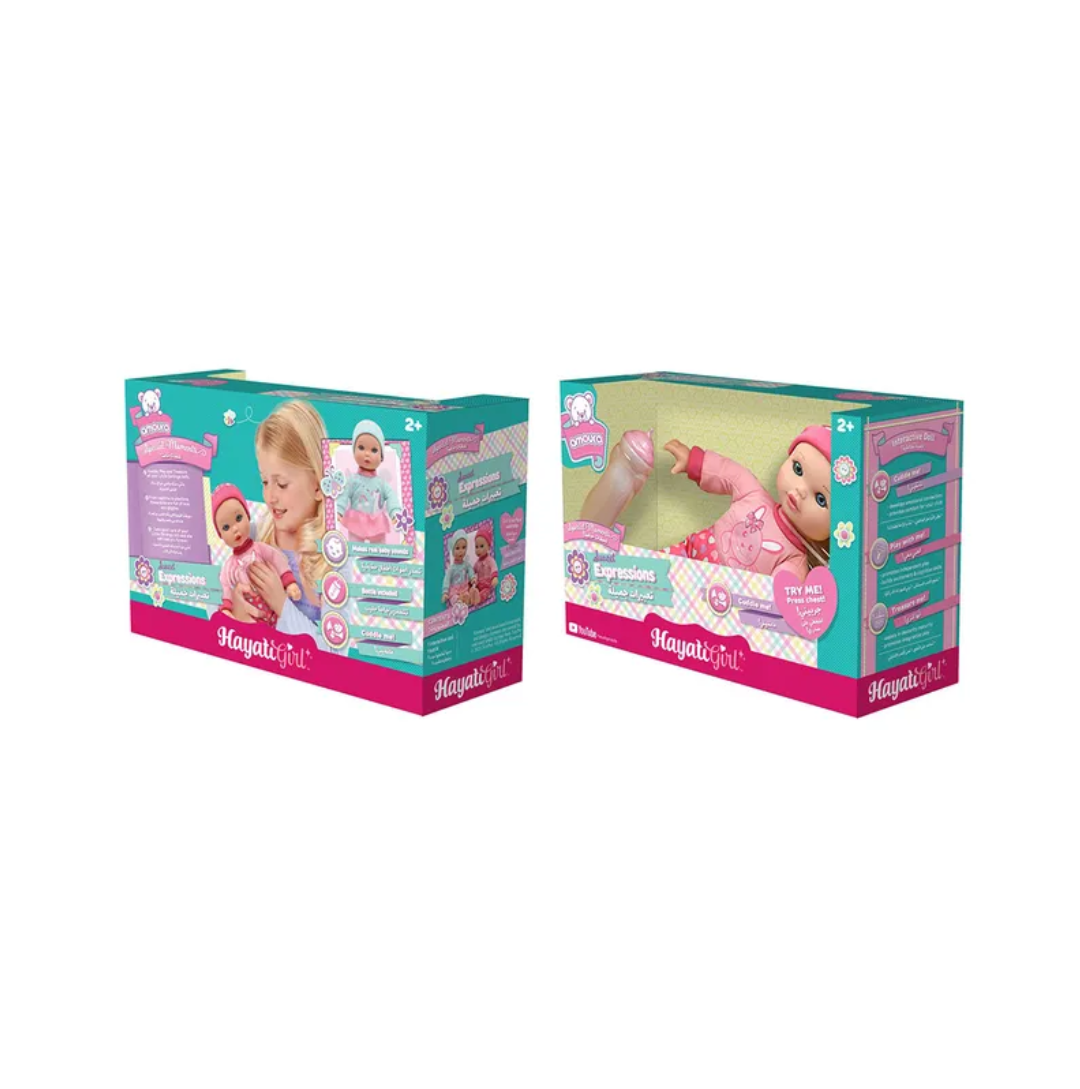 Hayati Baby Amoura - Sweet Expressions 11Inch Baby Doll