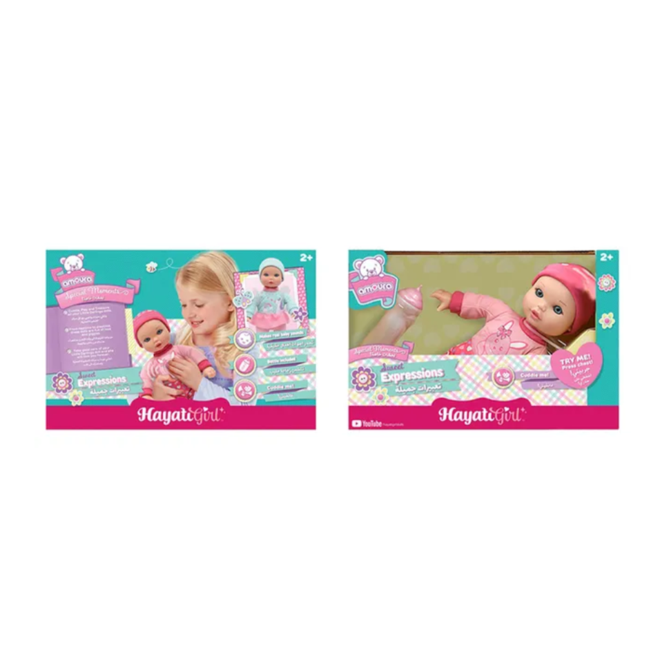 Hayati Baby Amoura - Sweet Expressions 11Inch Baby Doll