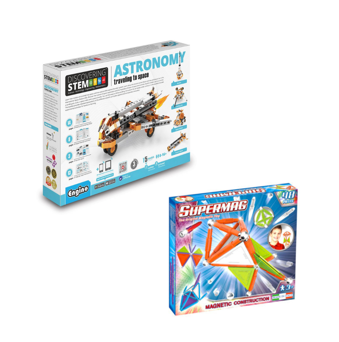 Bundle - Inventor Mechanics Space Exploration + Supermag Trendy 48