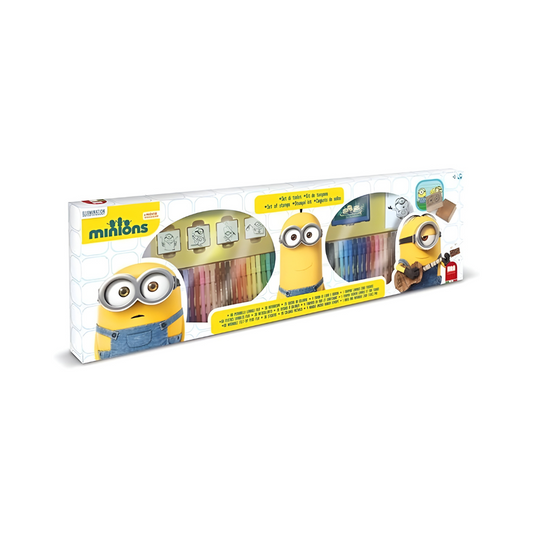 Multiprint - Minions 60 مجموعة تلوين أقلام محسوسة