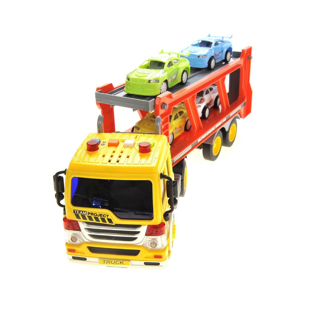 Wenyi Bruder 1:16 Friction Auto Transport Truck
