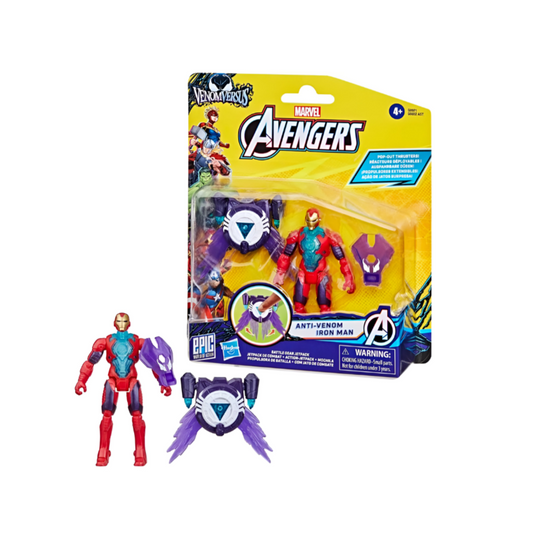 Avengers 4in Figure Super Gear Iron Man