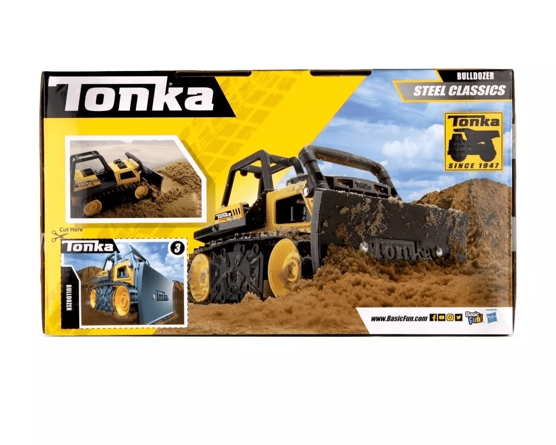 Tonka - Steel Classics Bull Dozer - Superpanda