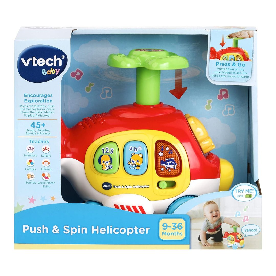 VTech Push & Spin Helicopter - Superpanda