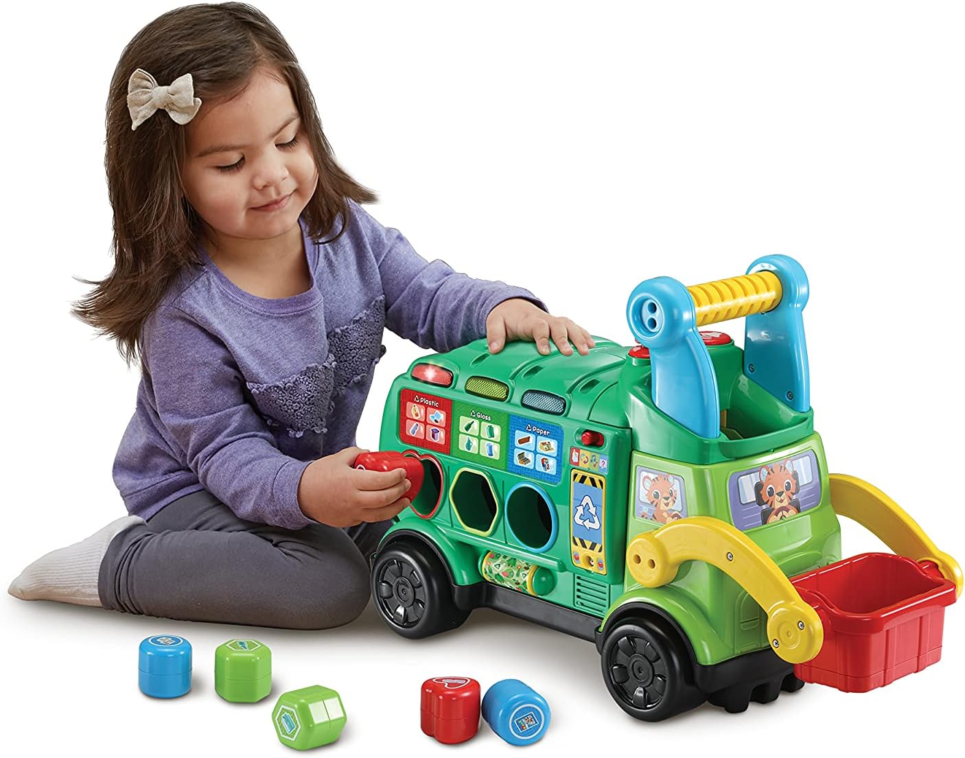 VTech Ride & Go Recycling Truck Toy - Superpanda