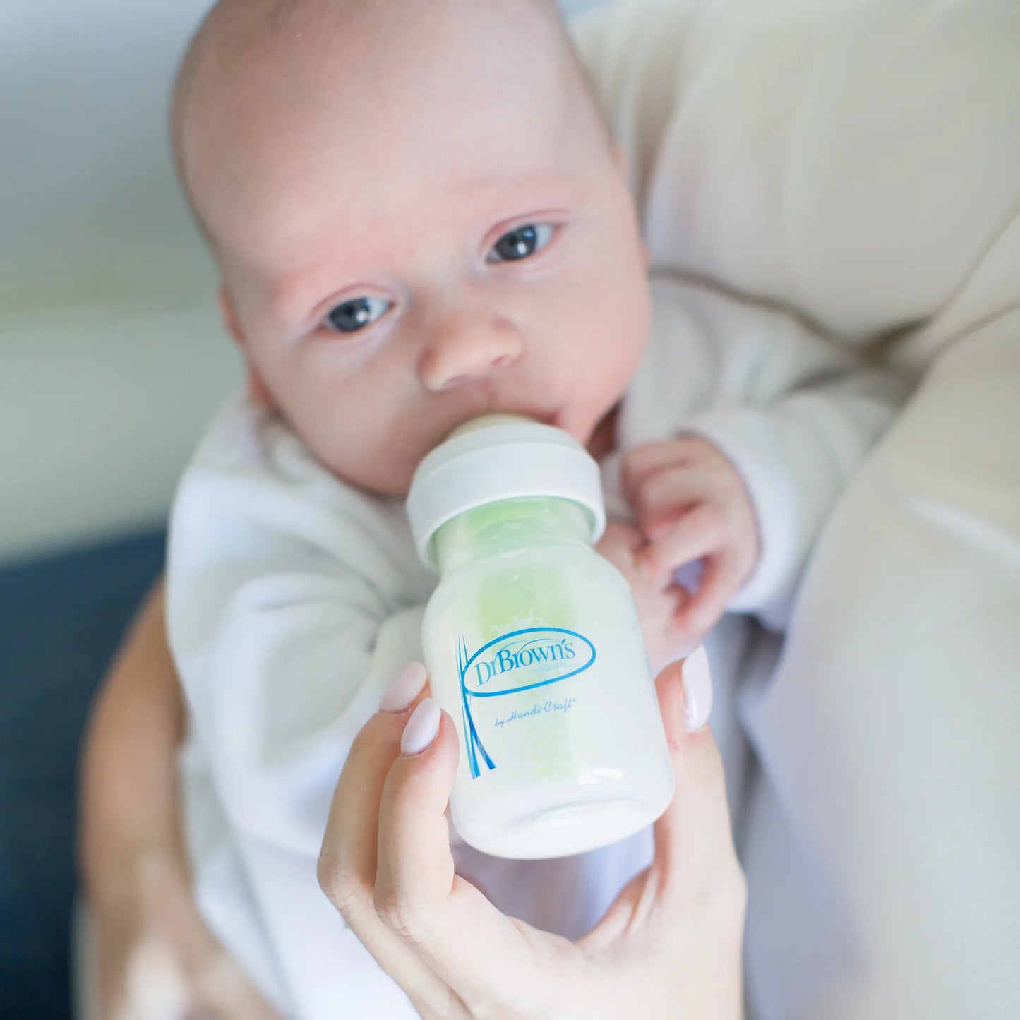 Dr. Brown's Natural Flow Anti-Colic Narrow Baby Bottle 2oz/60ML with Preemie Flow Nipple 2-Pack