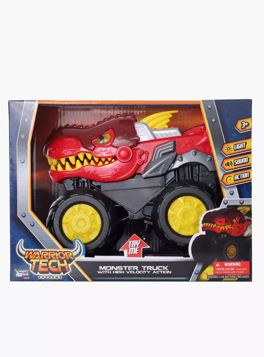 Warrior Tech Monster Truck with High Velocity Action - Superpanda