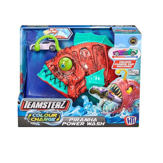 Teamsterz Color Change Wash Piranha Wash (W/ 1 Car)